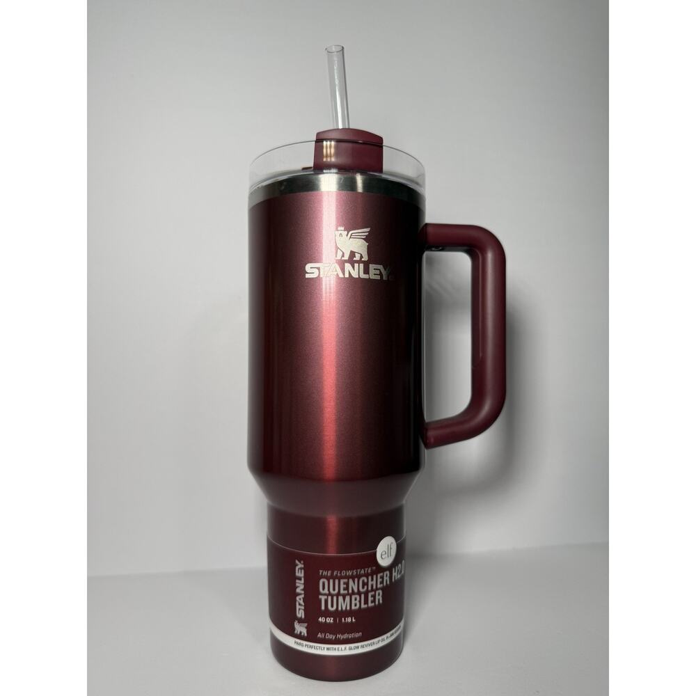 Stanley X E.L.F. Limited Edition JAM SESSION Burgundy Red 40oz Tumbler BNWT